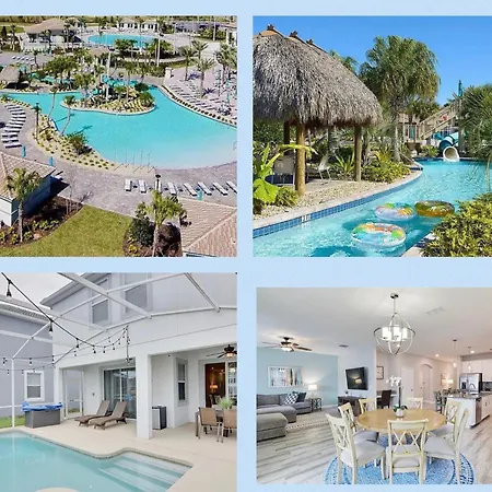 Elegant 6Br Vacation Home With Private Pool At Championsgate Davenport Extérieur photo