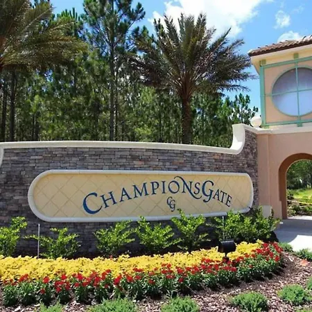 Elegant 6Br Vacation Home With Private Pool At Championsgate Davenport Extérieur photo